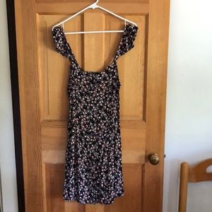 Flower Detail Sun Dress